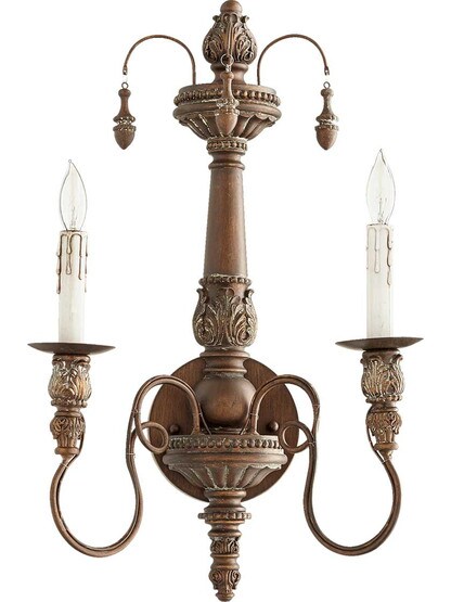 Salento 2-Light Wall Sconce in Vintage Copper.